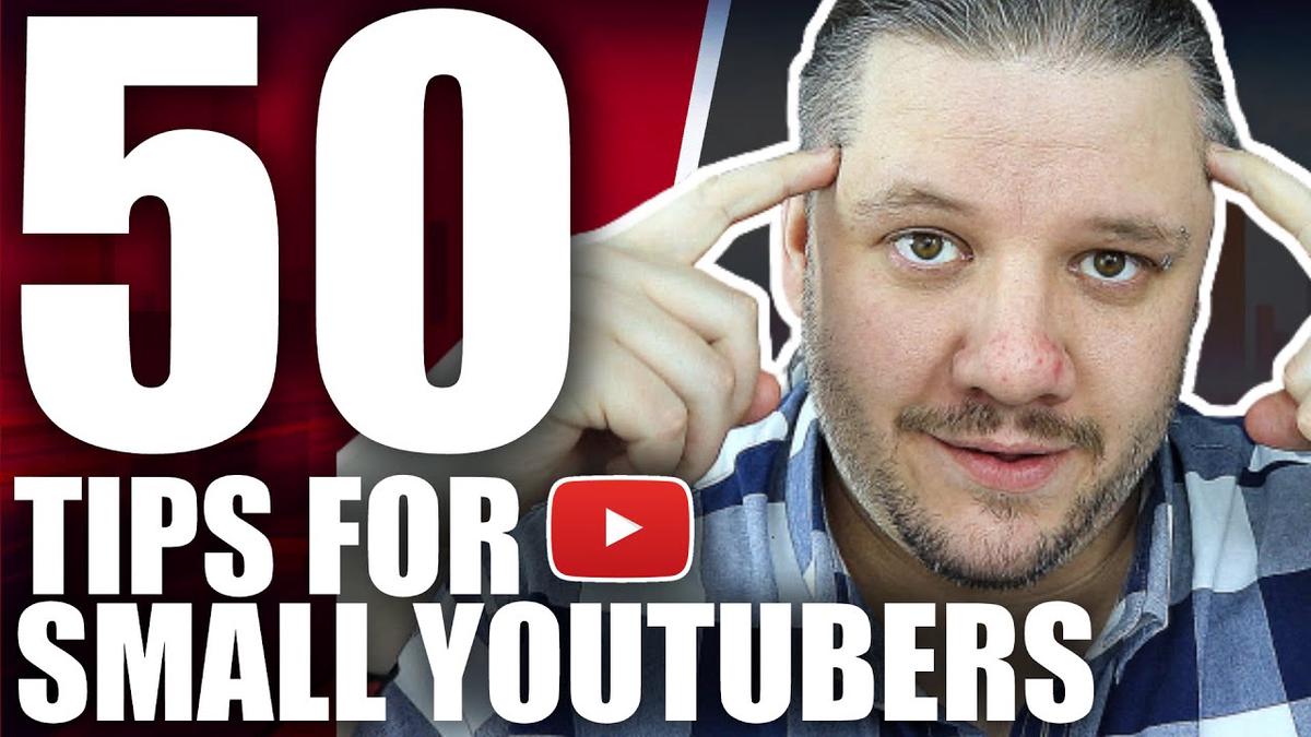 'Video thumbnail for 50+ YouTube Tips for Small YouTubers in 53 Minutes'